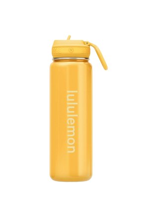 lululemon BACK TO LIFE STRAW LID 24OZ UNISEX - Cantimplora - warm glow vanilla gold