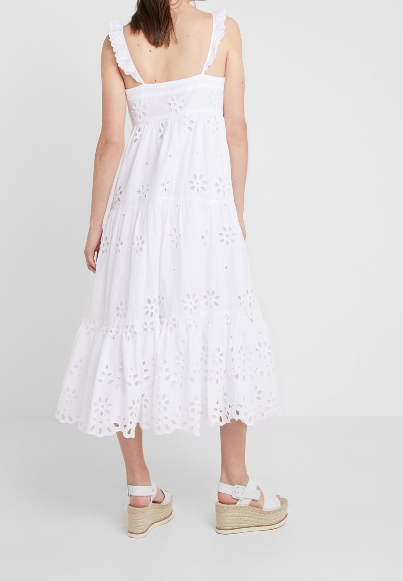 J.CREW Day dress - white - (Pre-owned) - Zalando.ie