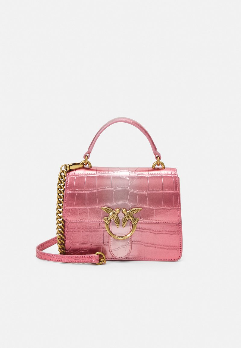 Pinko LOVE ONE TOP HANDLE MINI LIGHT Handbag pink Zalando.co.uk
