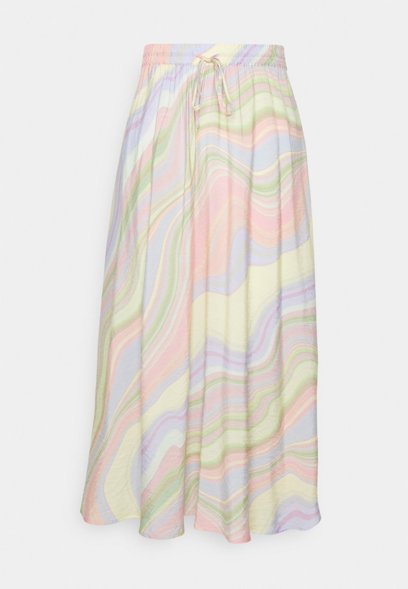 Gina Tricot LOLLO SKIRT - Saia evasé - pastel wave