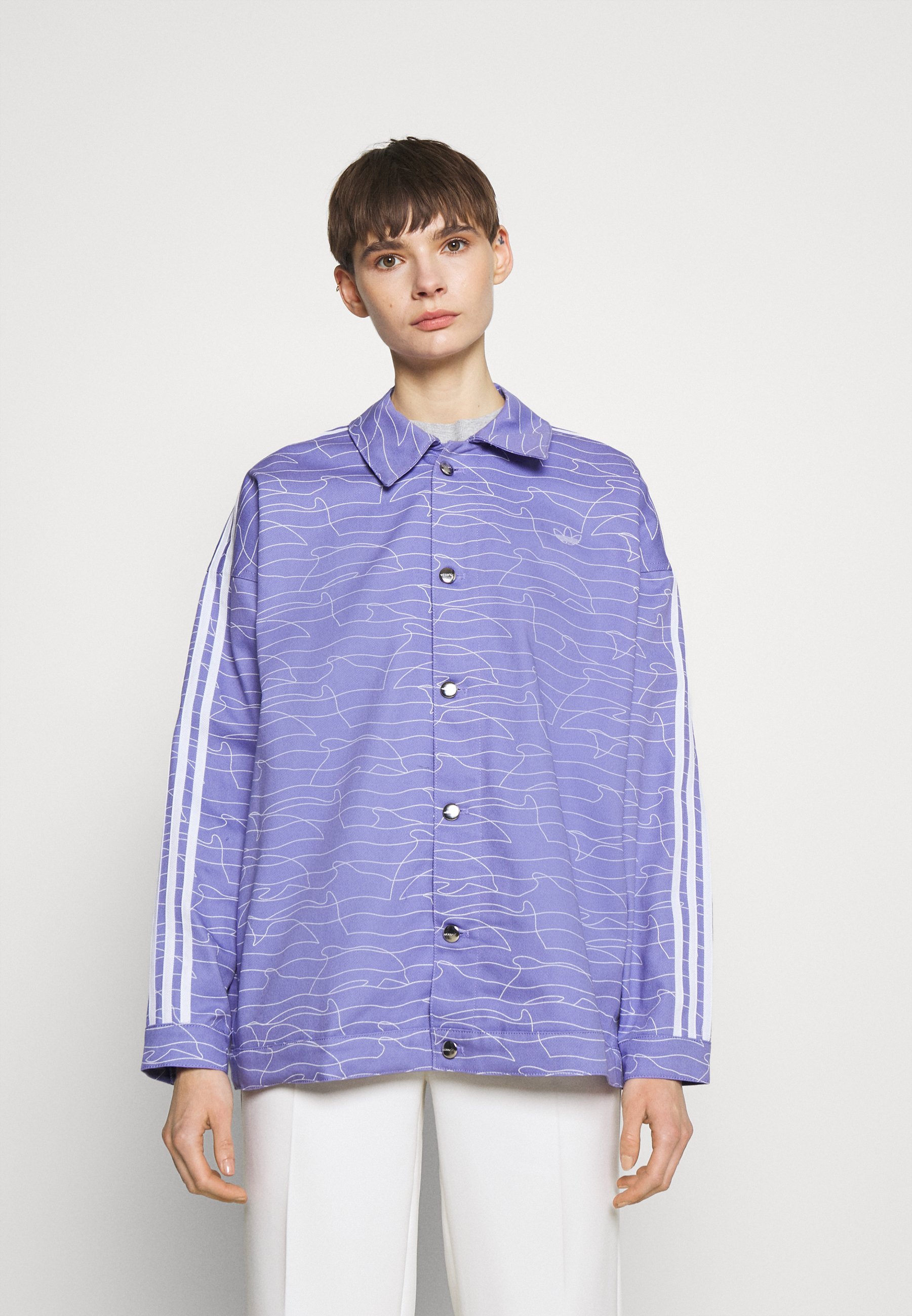 light purple jean jacket