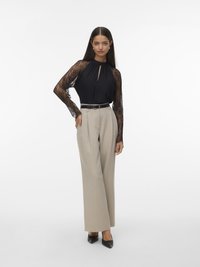 Vero Moda VMMILLA - Top dugih rukava - black