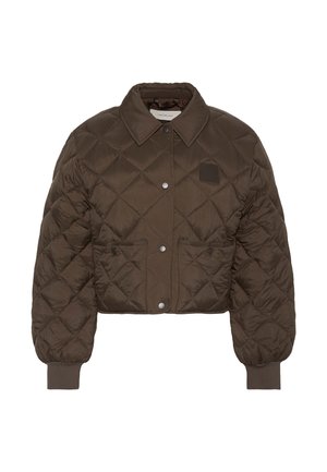 Calvin Klein Jeans, ULW SHORT SEASONAL QUILTED LINER - Vinterjakker - dark coffee