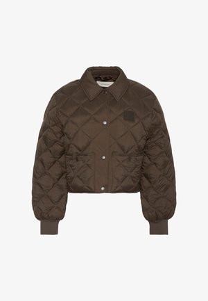 Calvin Klein Jeans, ULW SHORT SEASONAL QUILTED LINER - Vinterjakker - dark coffee
