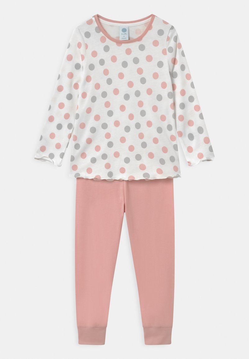 Sanetta MINI LONG - Pyjama set - white pebble