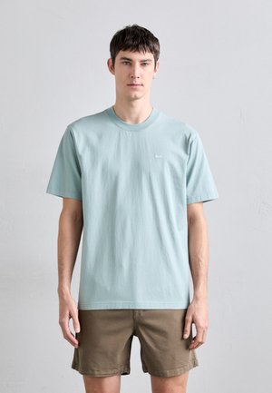 ADAM EMB - Basic T-shirt - blue