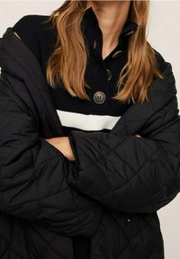 Mango Wintermantel - black