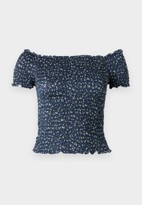 JDYBOA ANN SMOCK - Top - navy blazer