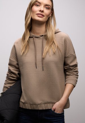 HOODIE SHIRT - Sweat à capuche - braun