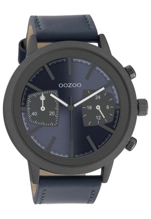 OOZOO Chronograph watch - dunkelblau grau