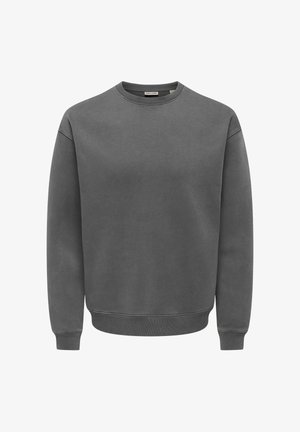 Only & Sons, SWEATSHIRTS ONSLARRY SWEATSHIRT - Sweatshirt - grey pinstripe