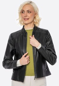 WITTCHEN Leather jacket - black