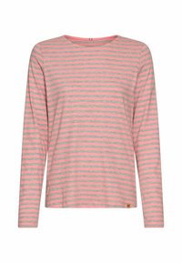 LANGARM  - Langarmshirt - grey melange stripes