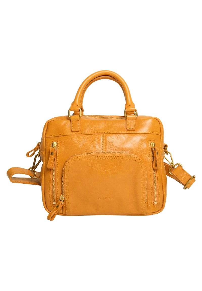 nat & nin MINI MACY - Borsa a mano - mustard