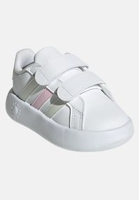 adidas Performance GRAND COURT - Zapatillas - white, jade, pink