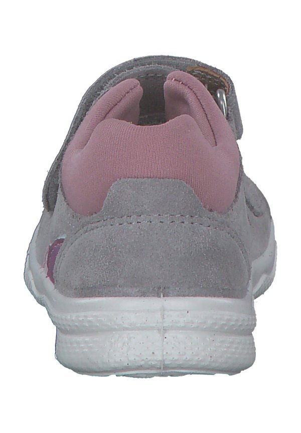 Lauflernschuh – hellgrau rosa