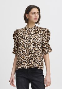 ICHI - IXNINA - Blouse - stucco leo print Miniatuurafbeelding 1