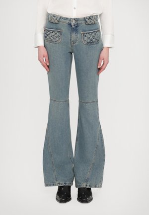 ECUME - Flared Jeans - light blue