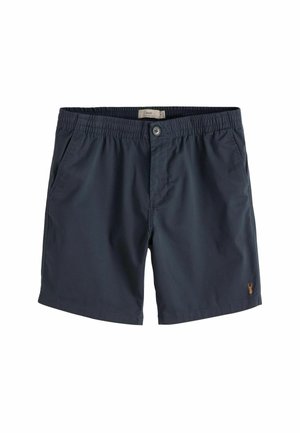 STRETCH ELASTICATED WAIST - Shorts - navy