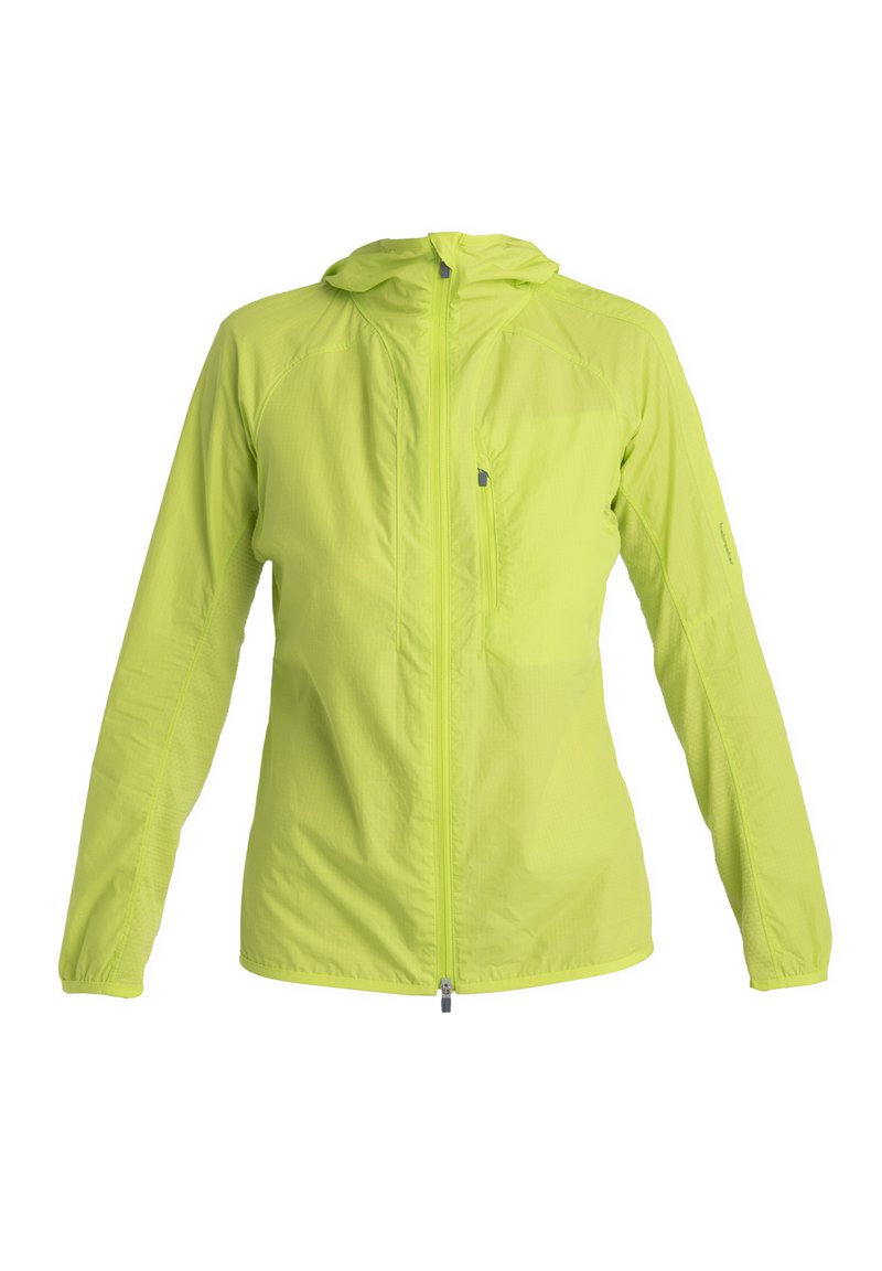 Icebreaker Windjack neongroen