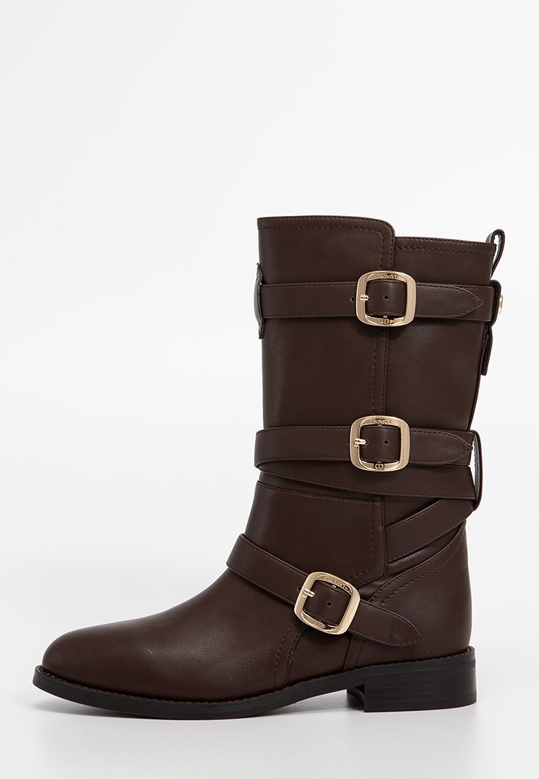 TWINSET Cowboy-/Bikerlaarzen lichtbruin TWINSET Cowboy-/Bikerlaarzen lichtbruin