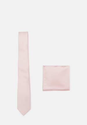 SET - Pocket square - light pink