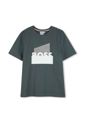 KURZÄRMELIGES - T-shirt print - stone pine