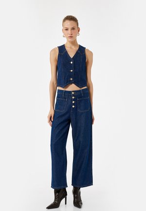 Wide leg - blue