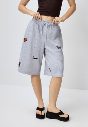 House, SWEATSHORTS - Tracksuit bottoms - light grey