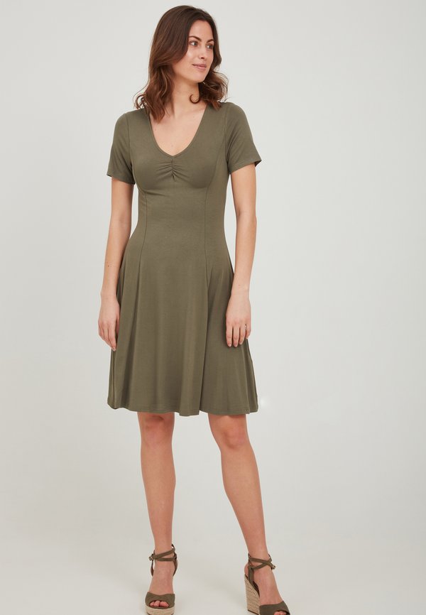 FRAMDOT - Jersey dress - hedge4