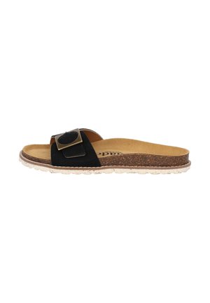 SARDO - Pantolette flach - schwarz