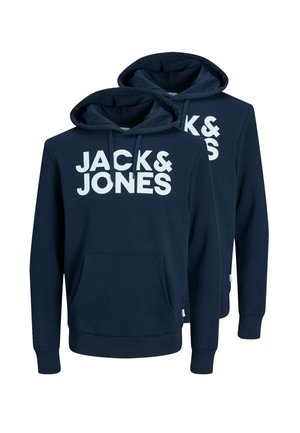 2ER PACK CORP  - Kapuzenpullover - navy
