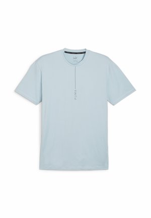 T-shirt till träning - turquoise surf