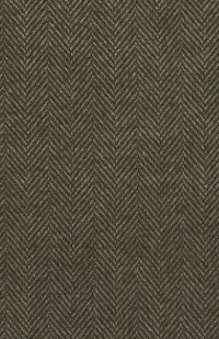 Textured fabric with a herringbone pattern in dark green and gray tones, displaying a uniform weave and a subtle sheen.