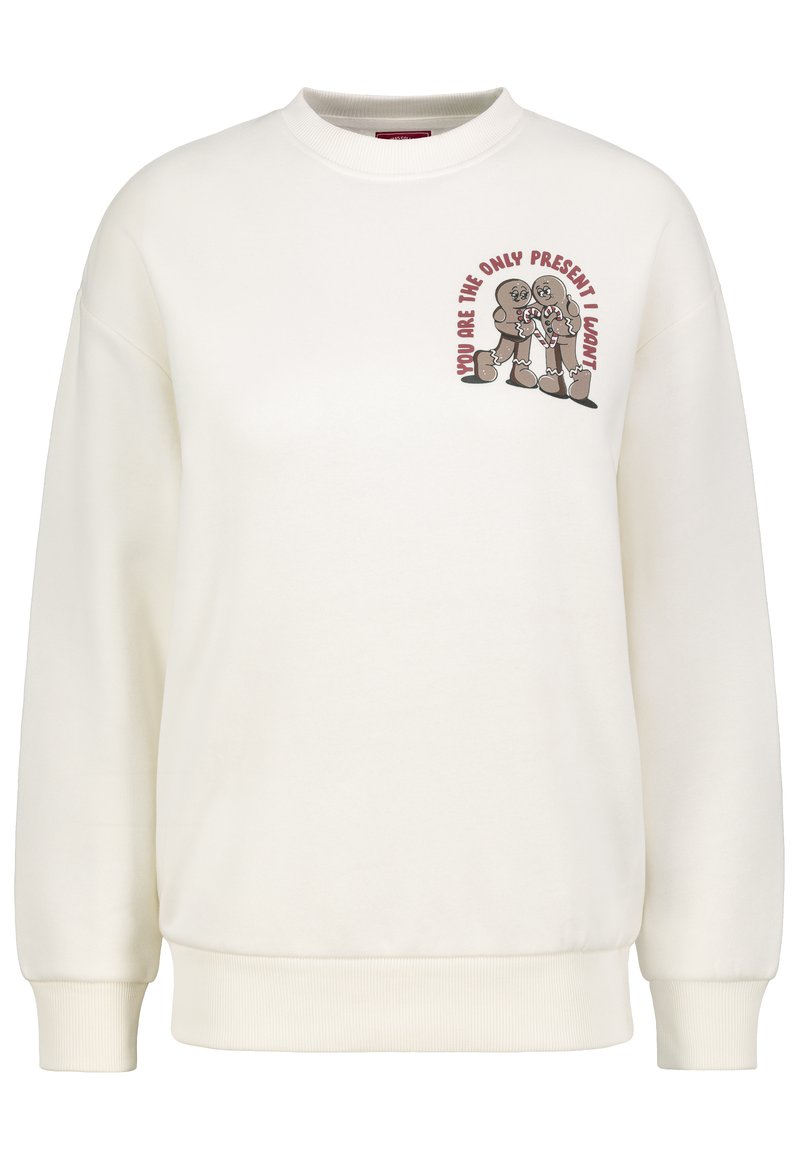 Sublevel SUBLEVEL WEIHNACHTS - Sweatshirt - white