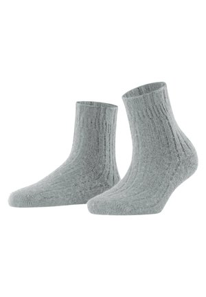 BEDSOCK RIB COSY WARM - Calze - silver