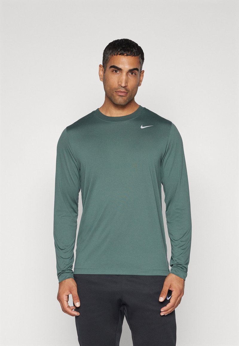 Nike Performance TEE RESET - Langærmet T-shirt - vintage green/matte silver