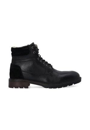 ANKLE BOOTS - Snørestøvletter - black