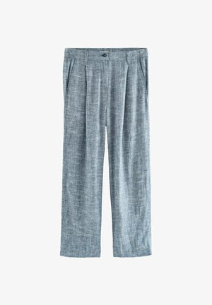 Next BLEND WIDE LEG PETITE - Püksid - blue