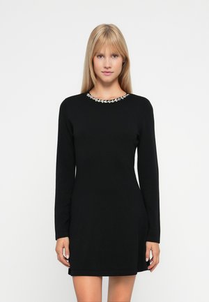 ONLMILLA BLING DRESS  - Juhlamekko - black/silver-coloured