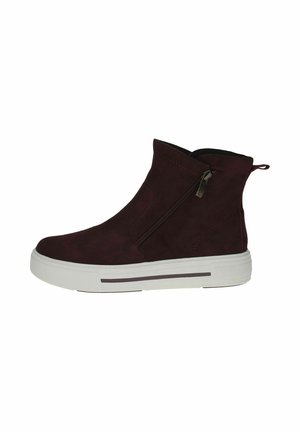 Caprice Bottes de neige - bordeaux suede