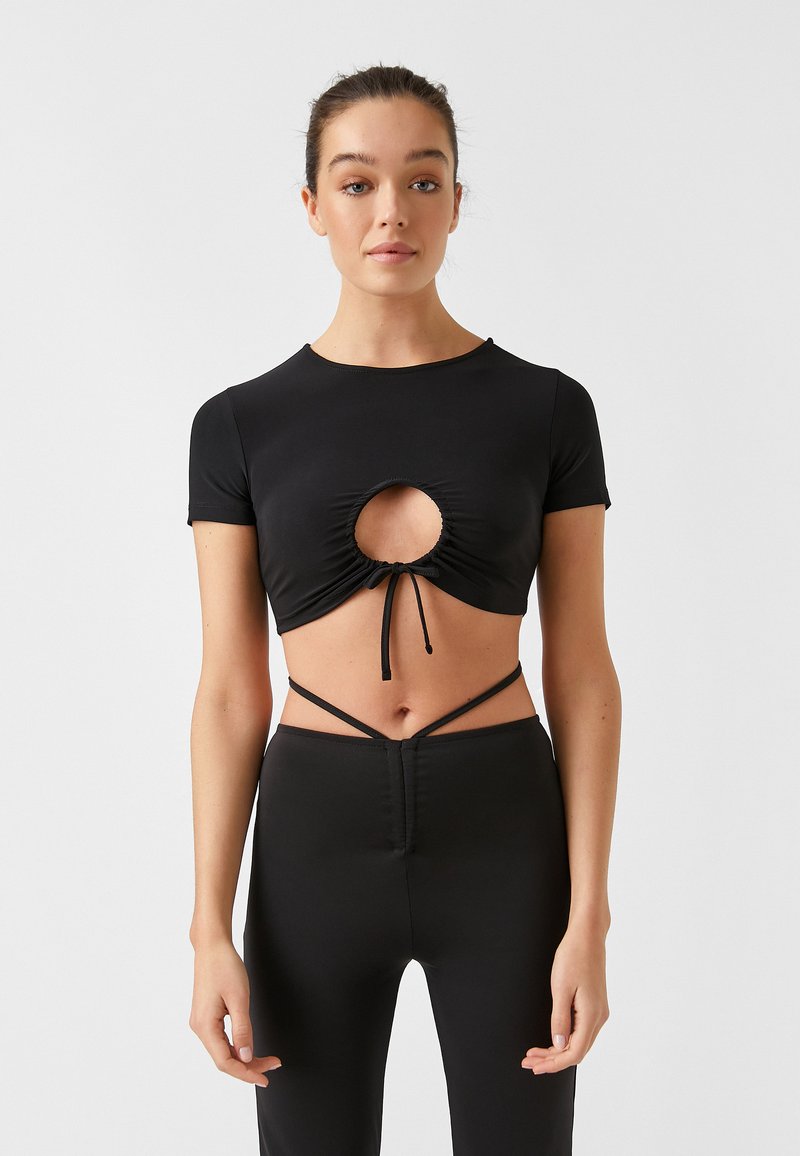 Koton T-shirt print zwart