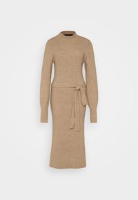 VMPIPPA HIGHNECK DRESS  - Strikket kjole - silver mink melange
