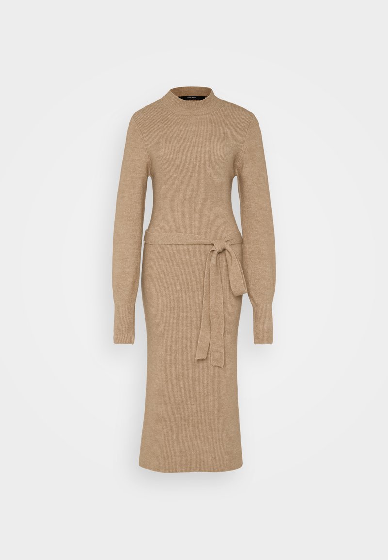 Vero Moda Tall Gebreide jurk zilverkleurig Vero Moda Tall Gebreide jurk zilverkleurig