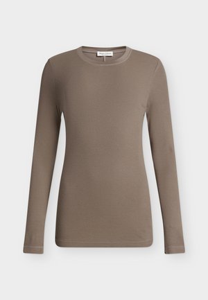 Marc O'Polo, JERSEY T-SHIRTS LONGSLEEVE - Блуза с дълги ръкави - stone taupe