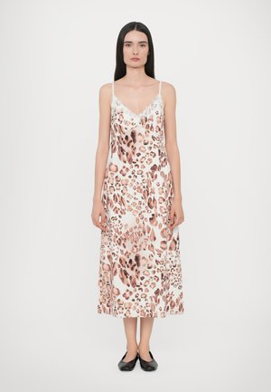 LEOPARD COCO CAMI BALLERINA DRESS - Robe de jour - moonshine