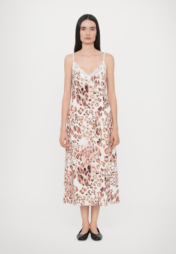 LEOPARD COCO CAMI BALLERINA DRESS - Day dress - moonshine