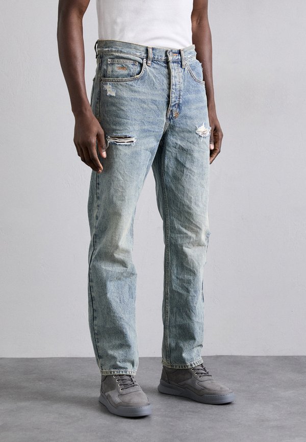 ANTI STAGE DIVE TRASHED - Jeans Relaxed Fit - denim