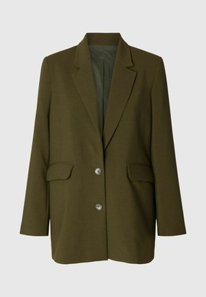 Selected, Relaxed Fit - Manteau court - fir green