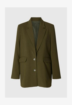 Selected, Relaxed Fit - Manteau court - fir green